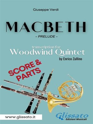 cover image of Macbeth--Woodwind Quintet (parts & score)